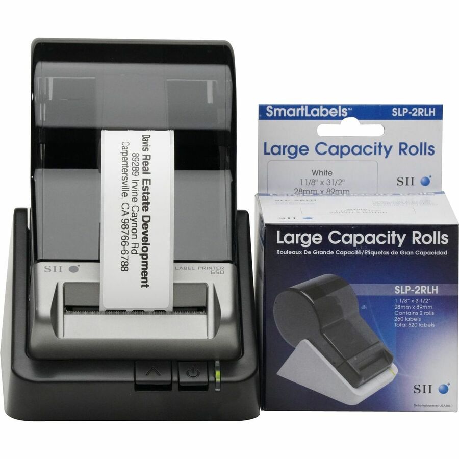 Seiko SmartLabel SLP-2RLH High-Capacity White Address Labels