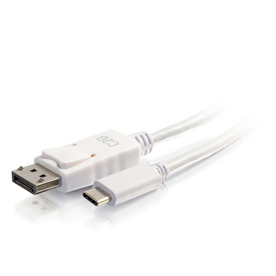 C2G 12ft USB C to DisplayPort 4K Cable White