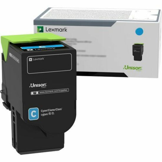 Lexmark Unison Original Standard Yield Laser Toner Cartridge - Cyan Pack
