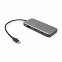 Rocstor Type-C to HDMI/USB-A 10GX2/Type-C 10G data/SD/TF/PD Charging with DP1.4 Alt mode