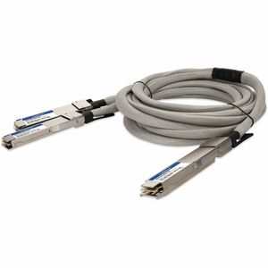 AddOn Mellanox® MCP7Y00-N02A Compatible TAA 800GBase-CU OSFP112 to 2xOSFP112-RHS Direct Attach Cable (Passive Twinax, 2.5m, Infiniband)