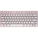 CHERRY KW 7100 Keyboard - Multi-Device, Compact, 3 Bluetooth Channels, AES-128 Encryption, Status LEDS, Abrasion-proof Key Legends