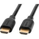 Rocstor Premium 30ft 4K High Speed HDMI to HDMI M/M Cable - Ultra HD HDMI 2.0 Supports 4k x 2k at 60Hz with resolutions up to 3840x2160p and 18Gbps Bandwidth - HDMI 2.0 to HDMI 2.0 Male/Male - HDMI 2.0 for HDTV, DVD Player - 30ft (9.1m) - 1 Retail Pack - 1 x HDMI Male - 1 x HDMI Male - Gold Plated Connectors - Shielding - Black - HDMI CABLE ULTRA HD 4Kx2K - HDMI for Audio/Video Devi SUPPORT 3D 4K2K 60HZ 18GBPS