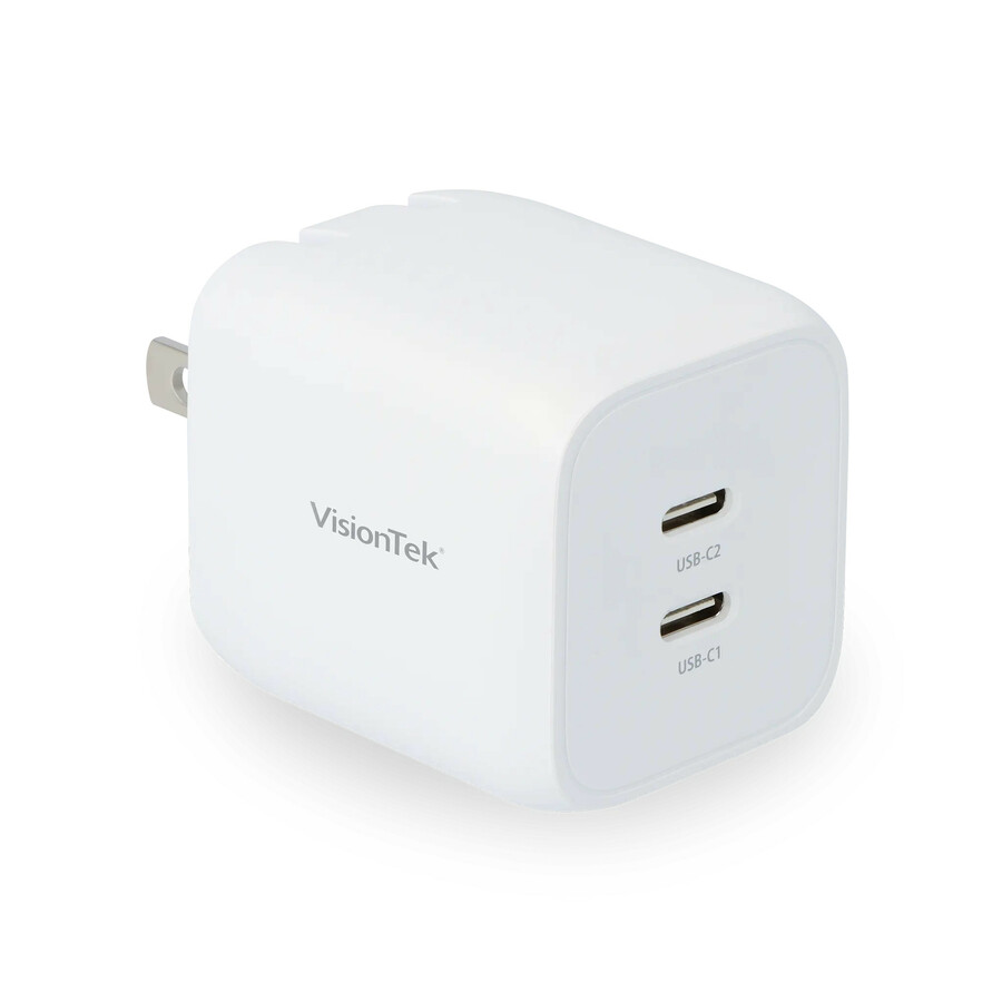 VisionTek 45W GaN II Power Adapter - 2 Port