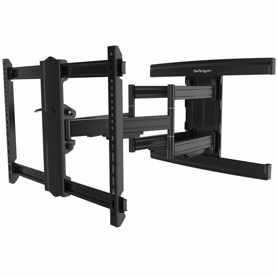 StarTech TV Wall Mount supports up to 100" VESA Displays - Low Profile Full Motion Large TV Wall Mount - Heavy Duty Adjustable Bracket