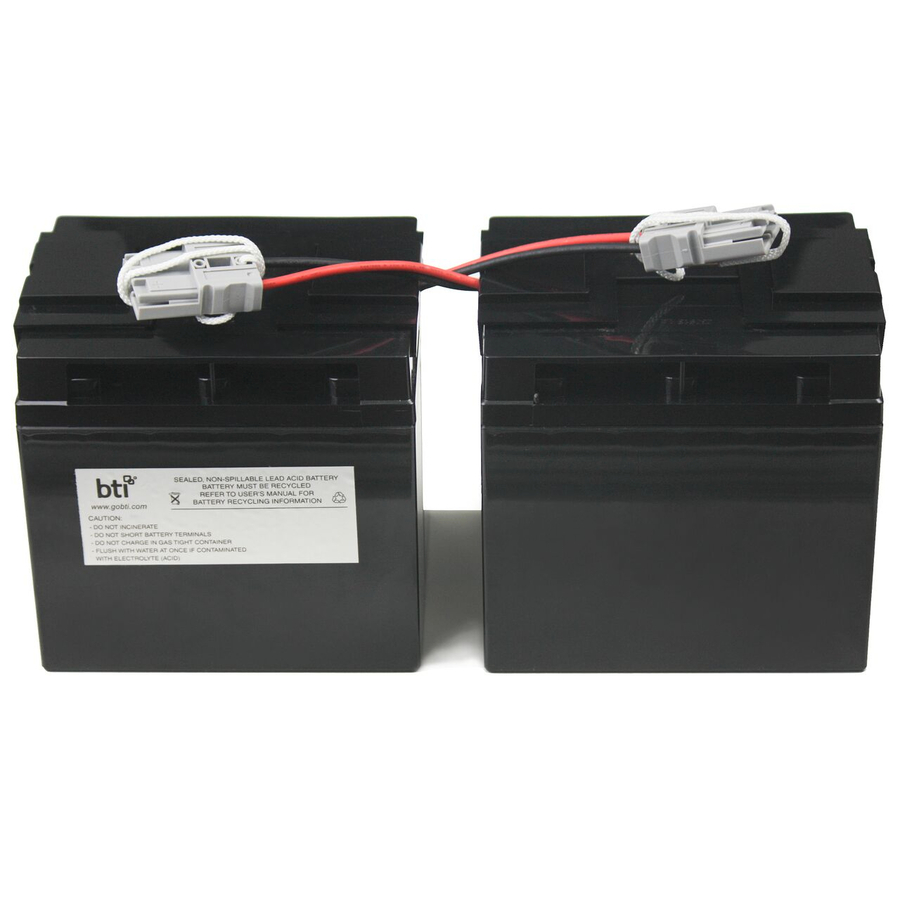 BTI RBC55-SLA55-BTI SEALED LEAD ACID BATTERY FOR APC - 2yr Warranty - DLA2200, SMT2200, SMT2200C, SMT2200I, SMT2200I-AR, SMT2200IC, SMT2200TW, SMT2200US, SMT3000, SMT3000C