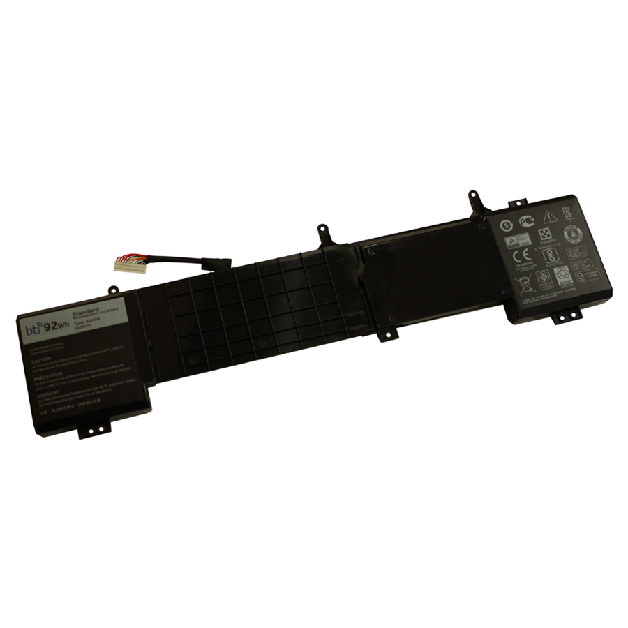 BTI 6JHDV-BTI 14.8V 92WHR LI-ION BATTERY 05046J, 5046J, 6JHCY, 6JHDV ALIENWARE 17 R2, 17 R3, ALW17ED-1728, ALW17ED-1828T, ALW17ED-2728, ALW17ED-3828, ALW17ED-4718, ALW17ED-4738, ALW17ED-4838, ALW17ER-4738, ALW17ER-4838 SERIES
