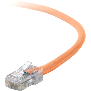 Belkin Cat5e Crossover Cable - RJ-45 Male Network - RJ-45 Male Network - 7ft - Orange