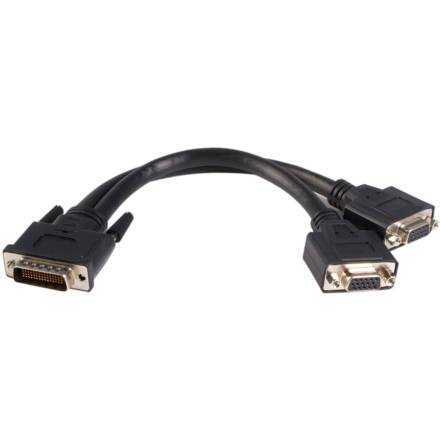 StarTech LFH 59 Male to Dual Female VGA DMS 59 Cable