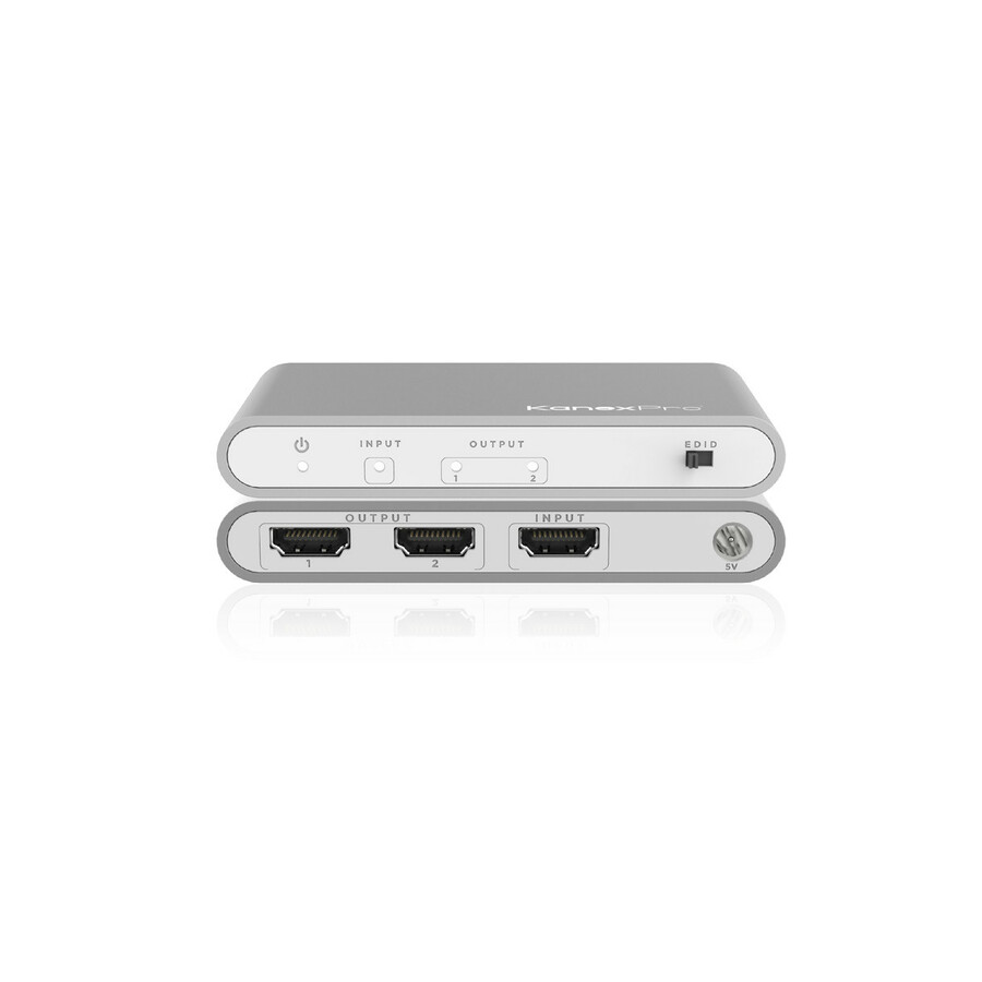 KanexPro 4K HDMI 1x2 Splitter with HDCP2.2
