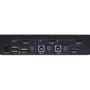 SIIG 2-Port 4K HDMI KVM Switch with PBP Roaming Mouse & PIP - SIIG 2-Port 4K HDMI KVM Switch with PBP Roaming Mouse & PIP- Allows you to control 2 HDMI 4K computers using one keyboard and mouse - Mouse Roaming - Simple move the mouse to roam between the two computers - PBP (Picture-by-Picture) /PIP (Picture-in-Picture) - 4K@30Hz / HDCP 1.4 / USB 3.0 ports / USB HID ports - USB-A 5Gbps -3.5mm Stereo Audio Output / 5.1ch surround sound - Switch Button - Hotkeys - video scaling - ESD protectio