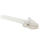 ENET Cat5e White 2 Foot Non-Booted (No Boot) (UTP) High-Quality Network Patch Cable RJ45 to RJ45 - 2Ft