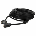 AddOn 50ft VGA Male to VGA Male Black Cable For Resolution Up to 1920x1200 (WUXGA)