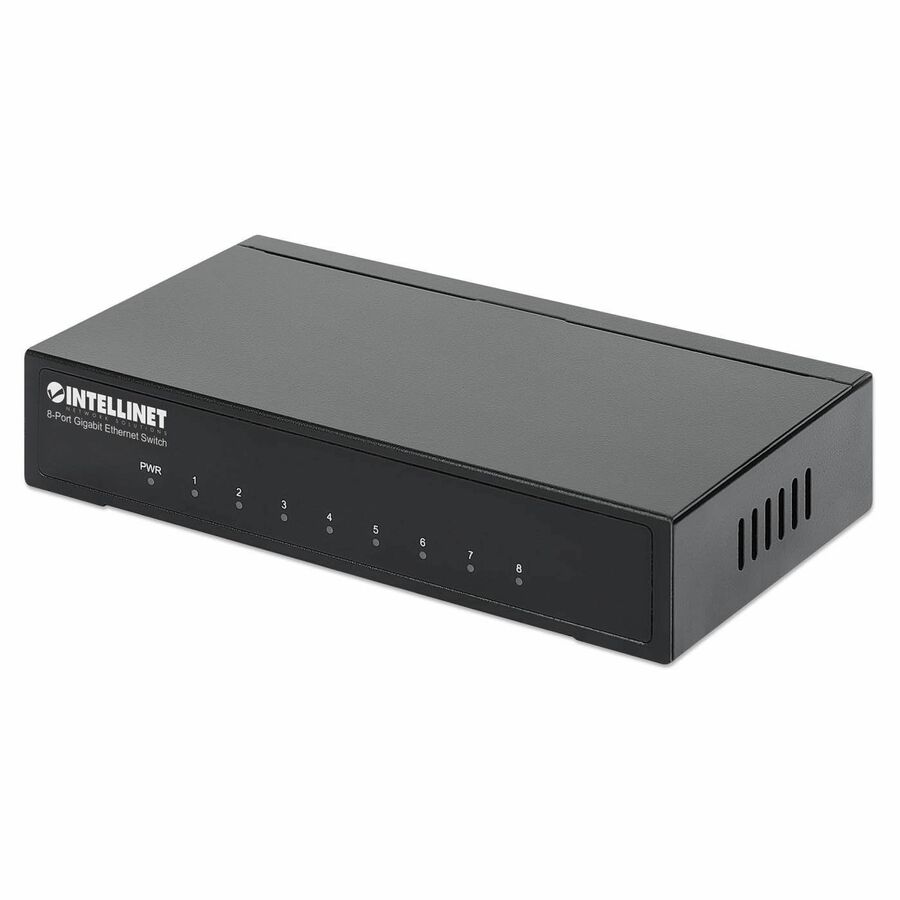 8-Port Gigabit Ethernet Switch, Desktop size, Metal Housing, IEEE 802.3az (Energy Efficient Ethernet)