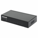 8-Port Gigabit Ethernet Switch, Desktop size, Metal Housing, IEEE 802.3az (Energy Efficient Ethernet)
