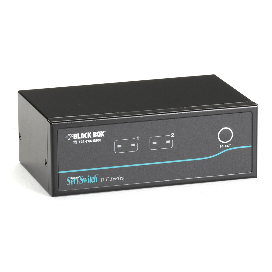 Black Box ServSwitch KV9622A Dual-Head KVM Switch