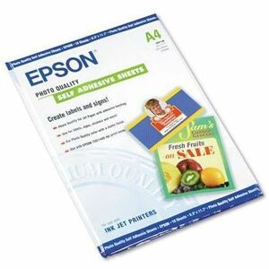 Epson A4 Self-Adhesive Photo Paper