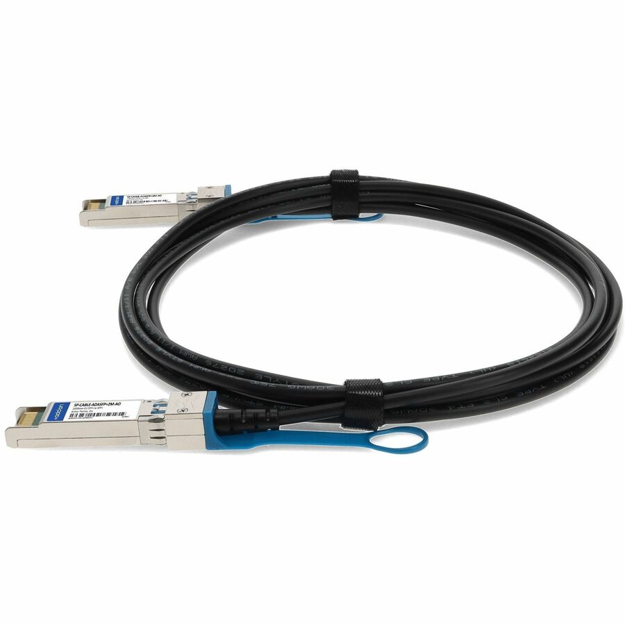 AddOn Fortinet® Compatible TAA Compliant 10GBase-CU SFP+ to SFP+ Direct Attach Cable (Active Twinax, 2m)