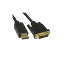 Unirise 3ft DVI-Digital Dual link to Displayport, Male - Male