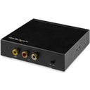 StarTech.com HDMI to RCA Converter Box with Audio - Composite Video Adapter - NTSC/PAL - 1080p - For Yellow, White and Red Outputs - Convert an HDMI signal to RCA composite video- Supporting multiple HD and PC input resolutions, this composite converter works with almost any source device- Plug-and-play installation makes this adapter easy to integrate into your A/V environment
