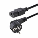 StarTech 6 ft 2 Prong European Power Cord for PC Computers