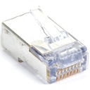 Black Box Shielded CAT5e EZ-RJ45 Modular Plugs, 100-Pack