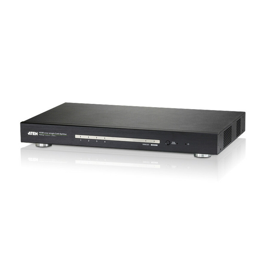 ATEN 4-Port HDMI Over Single Cat 5 Splitter-TAA Compliant