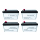 BTI SP12-9-T2-4PK-BTI 12V 9A SEALED LEAD ACID BATTERY (4 PACK)