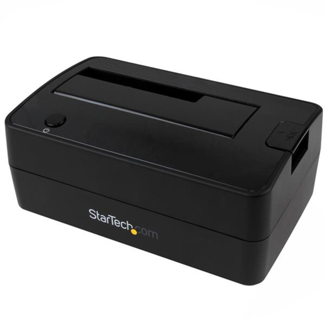 StarTech Single Bay USB 3.1 to SATA Hard Drive Docking Station, USB 3.1 (10 Gbps) Hard Drive Dock, External 2.5/3.5" SATA HDD/SSD Dock