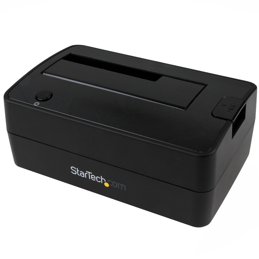 StarTech Single Bay USB 3.1 to SATA Hard Drive Docking Station, USB 3.1 (10 Gbps) Hard Drive Dock, External 2.5/3.5" SATA HDD/SSD Dock
