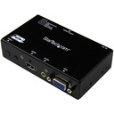 StarTech 2x1 HDMI + VGA to HDMI Converter Switch w/ Automatic and Priority Switching - 1080p, TAA