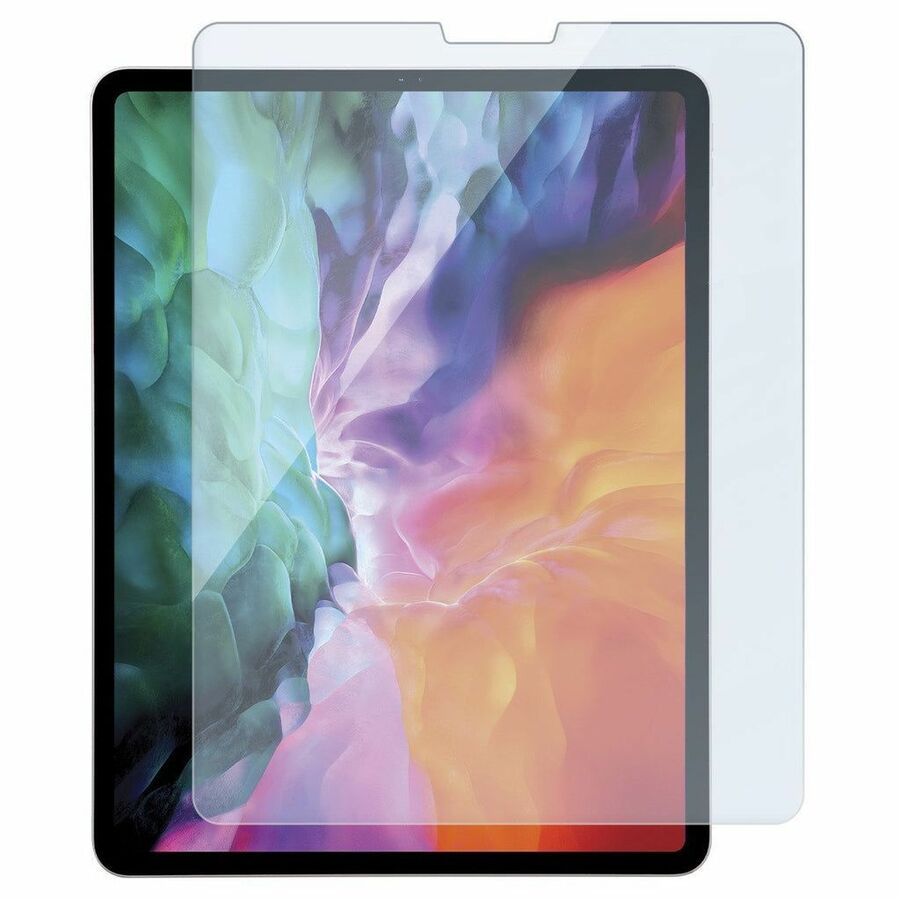Targus Tempered Glass Screen Protector for for iPad Pro 12.9-inch (6th, 5th, 4th, 3rd Crystal Clear, Black - For 12.9" LCD iPad Pro - Scratch Resistant, Smudge Proof, Fingerprint Proof, Shatter Resistant, Oil Resistant, Drop Resistant - 9H - Tempered Glass - for iPad Pro