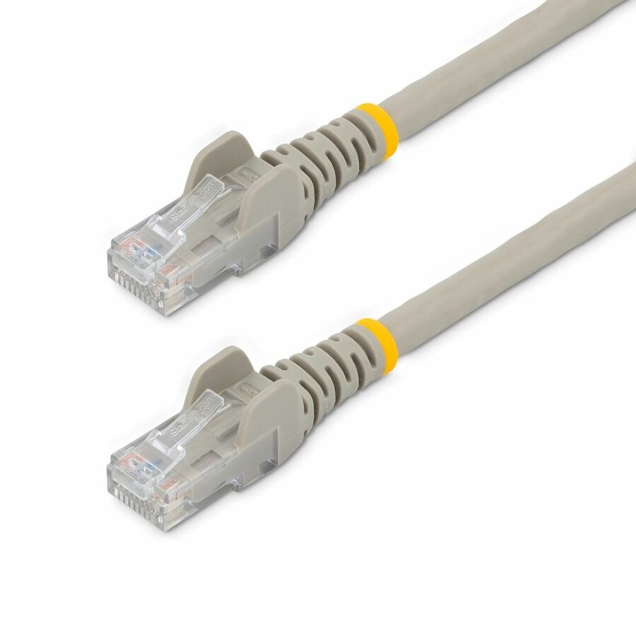 StarTech 35ft CAT6 Ethernet Cable - Gray Snagless Gigabit - 100W PoE UTP 250Mhz Category 6 Patch Cord UL Certified Wiring/TIA