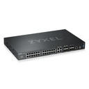 ZYXEL XGS4600-32 24-port Gigabit L3 Managed Aggregation Switch with 4 SFP+ 10G Uplinks and 4 10G Combo (SFP+/RJ-45) Ports