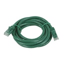 Monoprice FLEXboot Series Cat5e 24AWG UTP Ethernet Network Patch Cable, 7ft Green