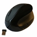 COMFI II WIRELESS ERGONOMIC COMPUTER MOUSE BLACK