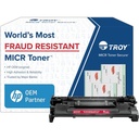 Troy Toner Secure Original MICR Standard Yield Laser Toner Cartridge CF287A - Black - 1 Pack