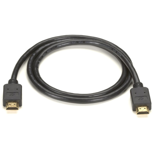 Black Box HDMI to HDMI Cable, M/M, PVC, 3-m (9.8-ft.)