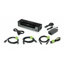 IOGEAR 3-Port 4K USB-C and DisplayPort KVMP Switch with Power Delivery