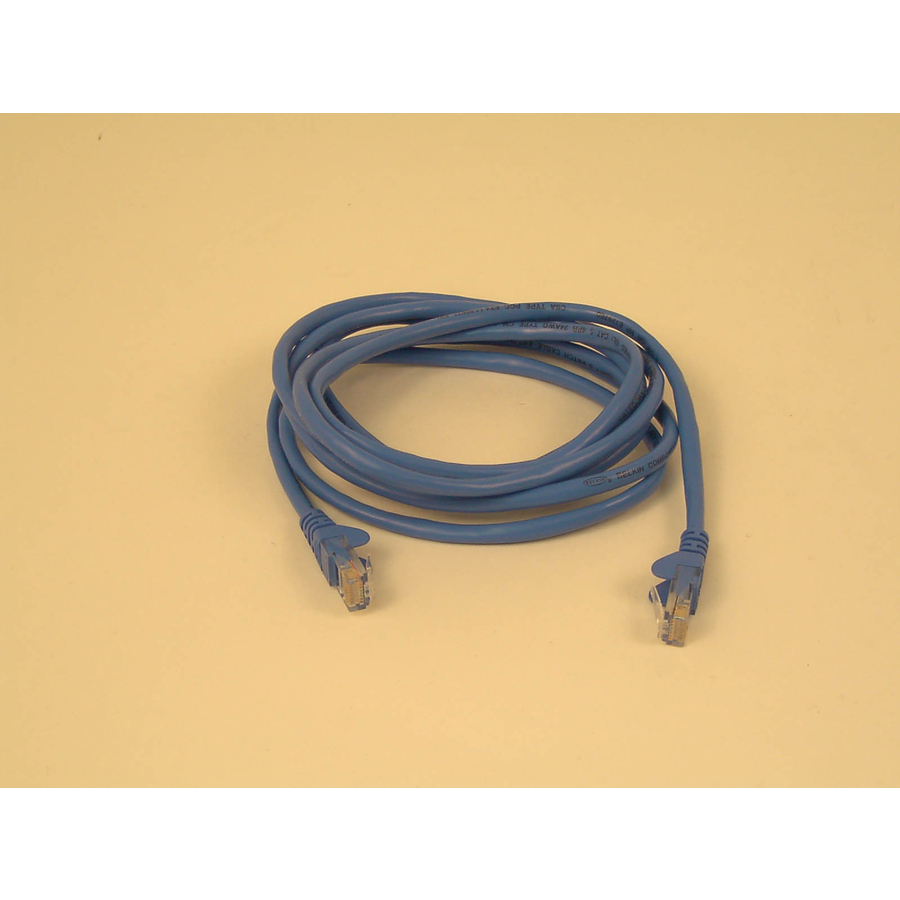 Belkin Cat5e Network Cable - RJ-45 Male Network - RJ-45 Male Network - 10ft - Blue
