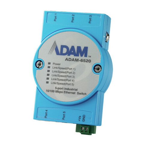 Advantech 5-port 10/100 Mbps Industrial Ethernet Switch