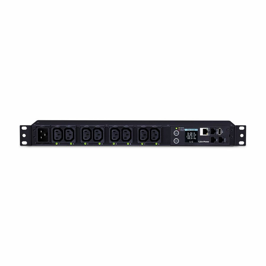 CyberPower PDU81005 100 - 120 VAC 20A Switched Metered-by-Outlet PDU