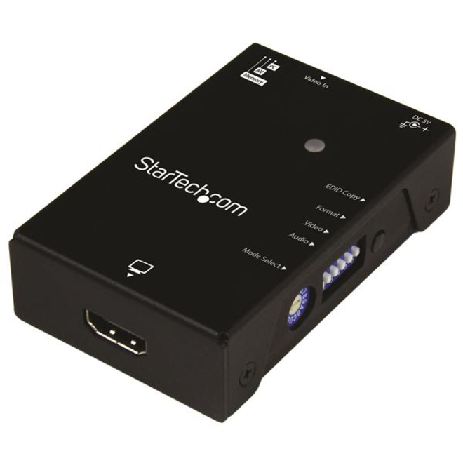 StarTech EDID Emulator for HDMI Displays , Copy Extended Display Identification Data, 1080p, TAA