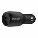 Belkin BoostCharge Dual USB-C Car Charger 36W