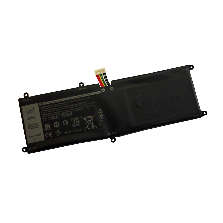 BTI VHR5P-BTI 7.6V 35WHR LI-ION BATTERY 0VHR5P, VHR5P, RFH3V, XRHWG, T04E, T04E001 LATITUDE 11 5175, LATITUDE 11 5175 TABLET, LATITUDE 11 5179, LATITUDE 11 5179 TABLET