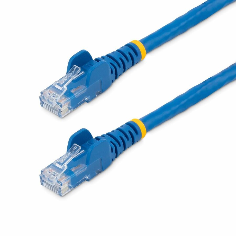 StarTech 75ft CAT6 Ethernet Cable - Blue Snagless Gigabit - 100W PoE UTP 250Mhz Category 6 Patch Cord UL Certified Wiring/TIA