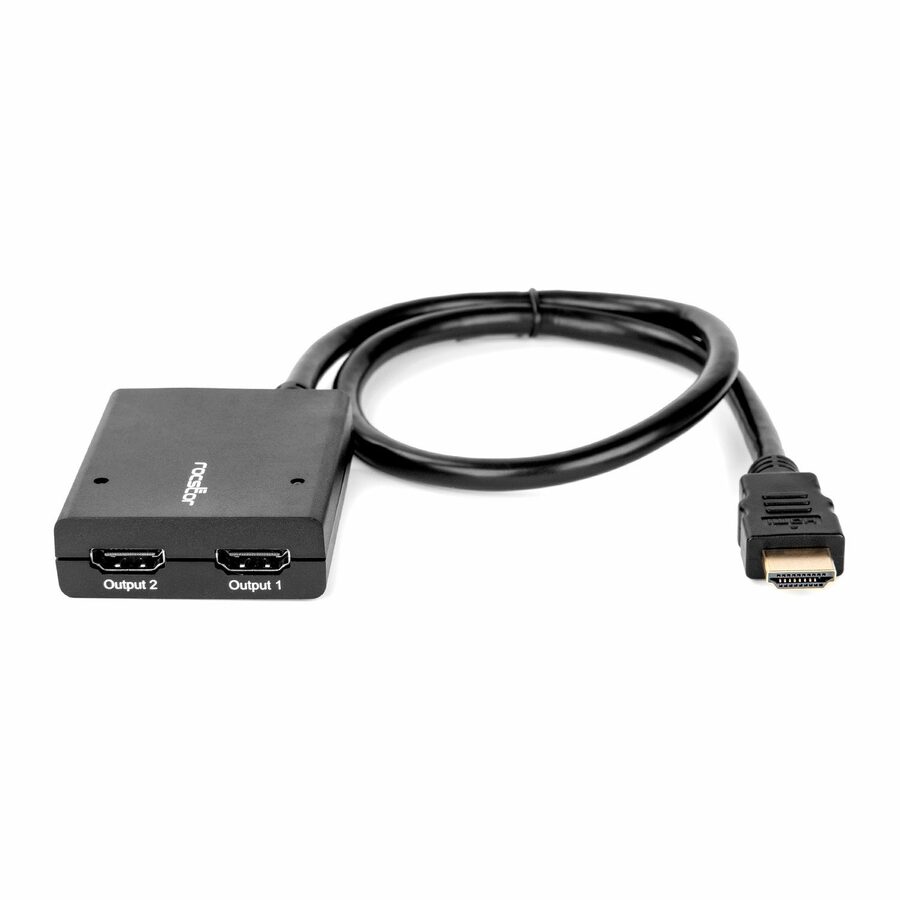 Rocstor 2-Port HDMI Splitter with USB Power-4K