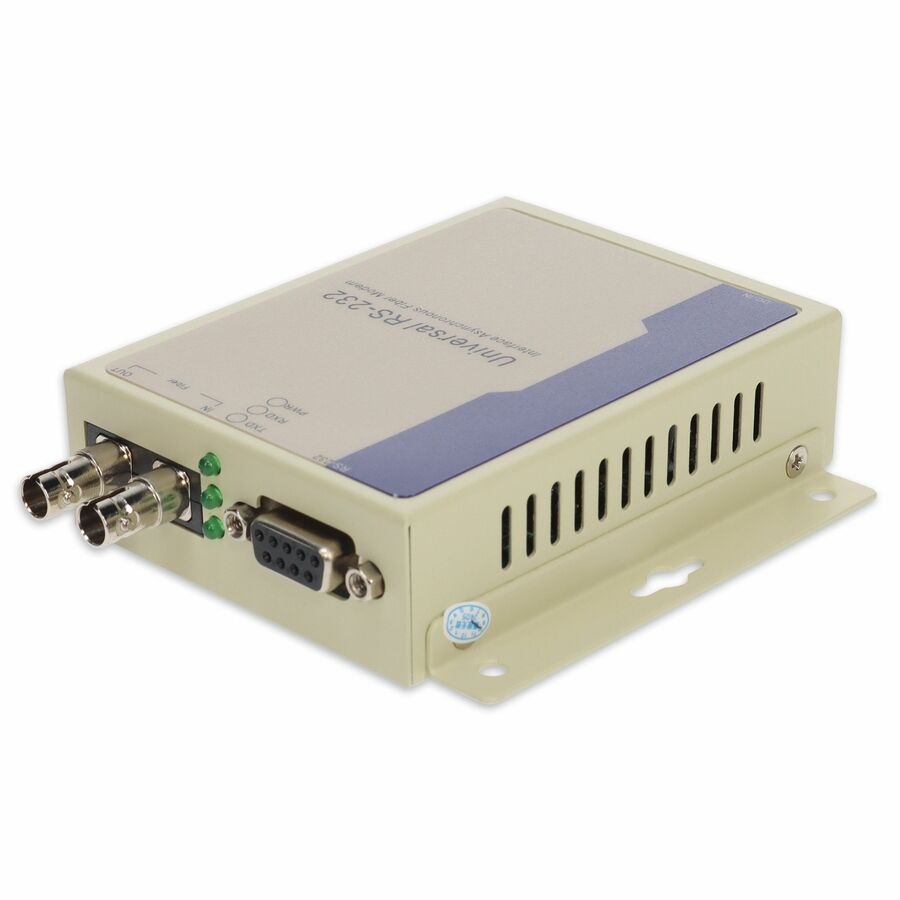 AddOn Serial RS232 to Fiber SMF 1310nm 20km ST Serial Media Converter
