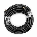 Rocstor Premium 50ft 4K High Speed HDMI to HDMI M/M Cable - Ultra HD HDMI 2.0 Supports 4k x 2k at 60Hz with resolutions up to 3840x2160p and 18Gbps Bandwidth - HDMI 2.0 to HDMI 2.0 Male/Male - HDMI 2.0 for HDTV, DVD Player - 50ft (15.2m) - 1 Retail Pack - 1 x HDMI Male - 1 x HDMI Male - Gold Plated Connectors - Shielding - Black - HDMI CABLE ULTRA HD 4Kx2K - HDMI for Audio/Video Devi SUPPORT 3D 4K2K 60HZ 18GBPS
