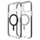 gear4 Santa Cruz Snap Smartphone Case - For Apple iPhone 13 Pro Max Smartphone - Black, Transparent - Drop Resistant, Scratch Resistant, Impact Resistant, Shock Resistant, Bacterial Resistant, Odor Resistant - Recycled Plastic, D3O Bio